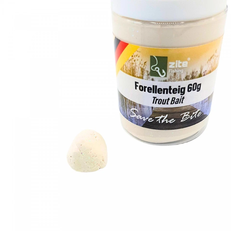 Forellenteig Forellenpaste Knoblauch Aroma 60g Schwimmend Auswahl Zite Fishing - Bild 3 von 4
