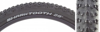 Arisun Sharktooth 29x2.8 Studded Winter Tire - Traction-Optimized Ice & Snow