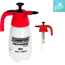 Ergonomic 48-Ounce Sprayer with Wide Mouth & Adjustable Spray for Home & Garden