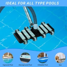 Professional Swimming Pool Vacuum Head Weighted Flexible Pool Cleaner In-Ground