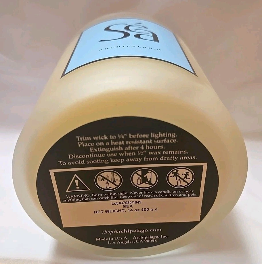 Archipelago Sea Boxed Candle 14oz Jar (Tester) - Image 3 of 4