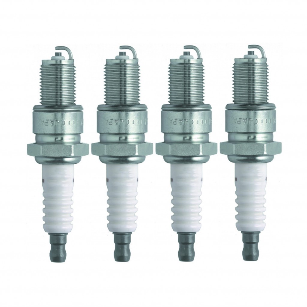 NGK For Volkswagen Cabriolet 1985-1993 Spark Plug  V-Power  Box of 4 BPR6EY