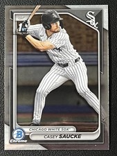 2024 Bowman Draft Casey Saucke 1st Bowman Chrome Chicago White Sox