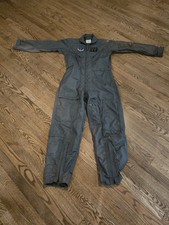 USAF 1975 Flight Coveralls Sage Green 38 Reg Blue Eagle Patch Vietnam Colonel