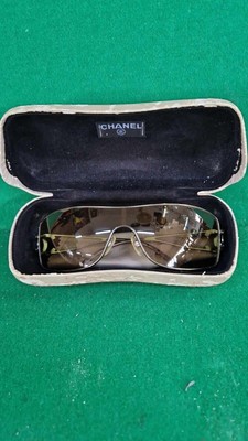 OCCHIALI DA SOLE VINTAGE CHANEL CON CRISTALLI SWAROVSKI CON