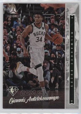 2021 Chronicles Luminance 75th Anniversary 11/75 Giannis Antetokounmpo #265 02v3