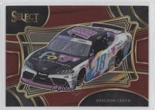 2024 Panini Select Pit Road Maroon Prizm 75/125 Sheldon Creed #174 4aw