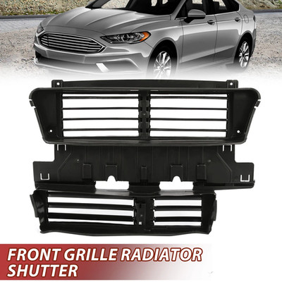 Front Grille Radiator Shutter Assy Premium Auto Part Direct Replacement