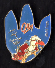 SYDNEY 2000 OLYMPIC GAMES PIN. MASCOT OLLY RUNNING AT A MARATHON