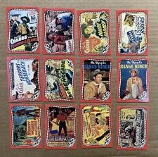 Riders of the Silver Screen Cards ~ 6 Card Sets Buster Crabbe & Jock Mahoney