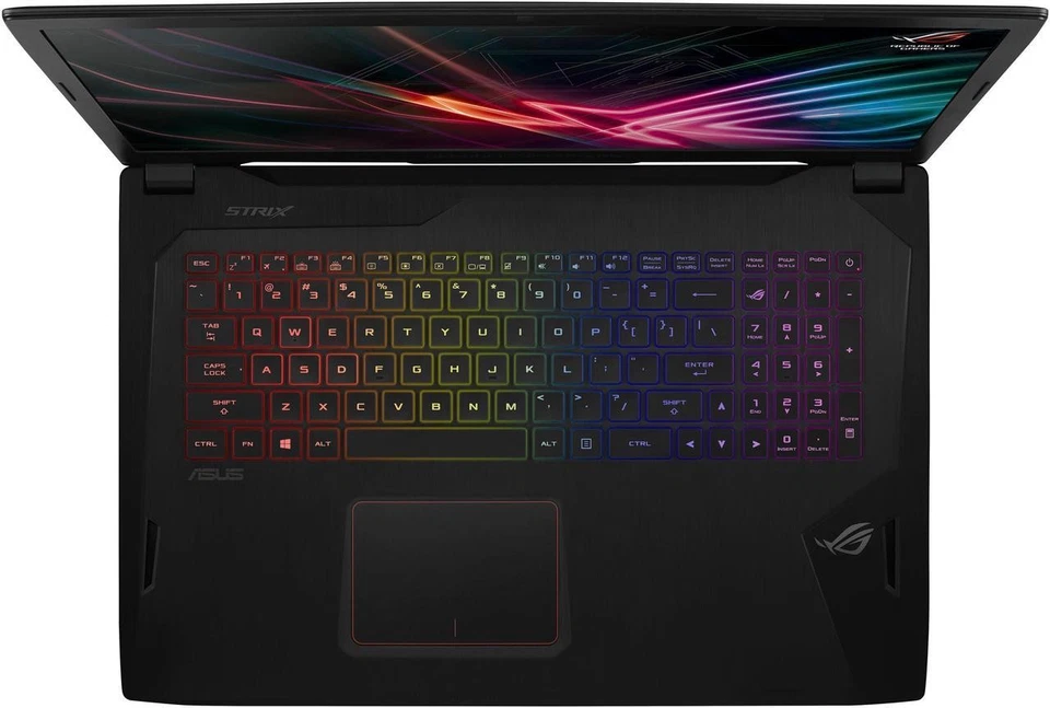 ASUS ROG Strix GL702VI 17.3" FHD Intel i7-7700HQ 16GB 256GB SSD 1TB HDD GTX 1080 - Image 3 of 4