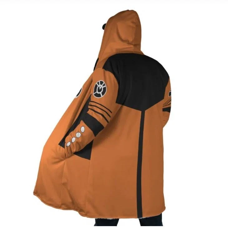 Orange Lantern DC Comics Dream Cloak Coat