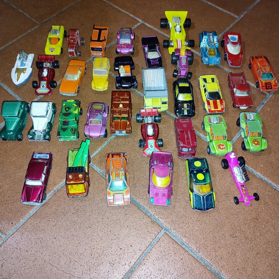 lotto MATCHBOX SERIES SUPERFAST 34 macchinine anni 70--usate--- - Immagine 4 di 4