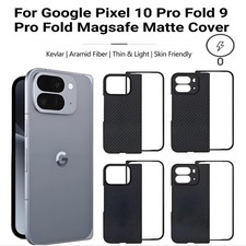 Magnetic Carbon Fiber Phone Case For Google Pixel 10 9 Pro Fold Magsafe Cover