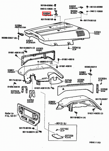 Genuine Toyota LandCruiser HJ47 HJ45 FJ45 FJ43 Windscreen Bonnet Catch Latch x2 - Picture 10 of 10