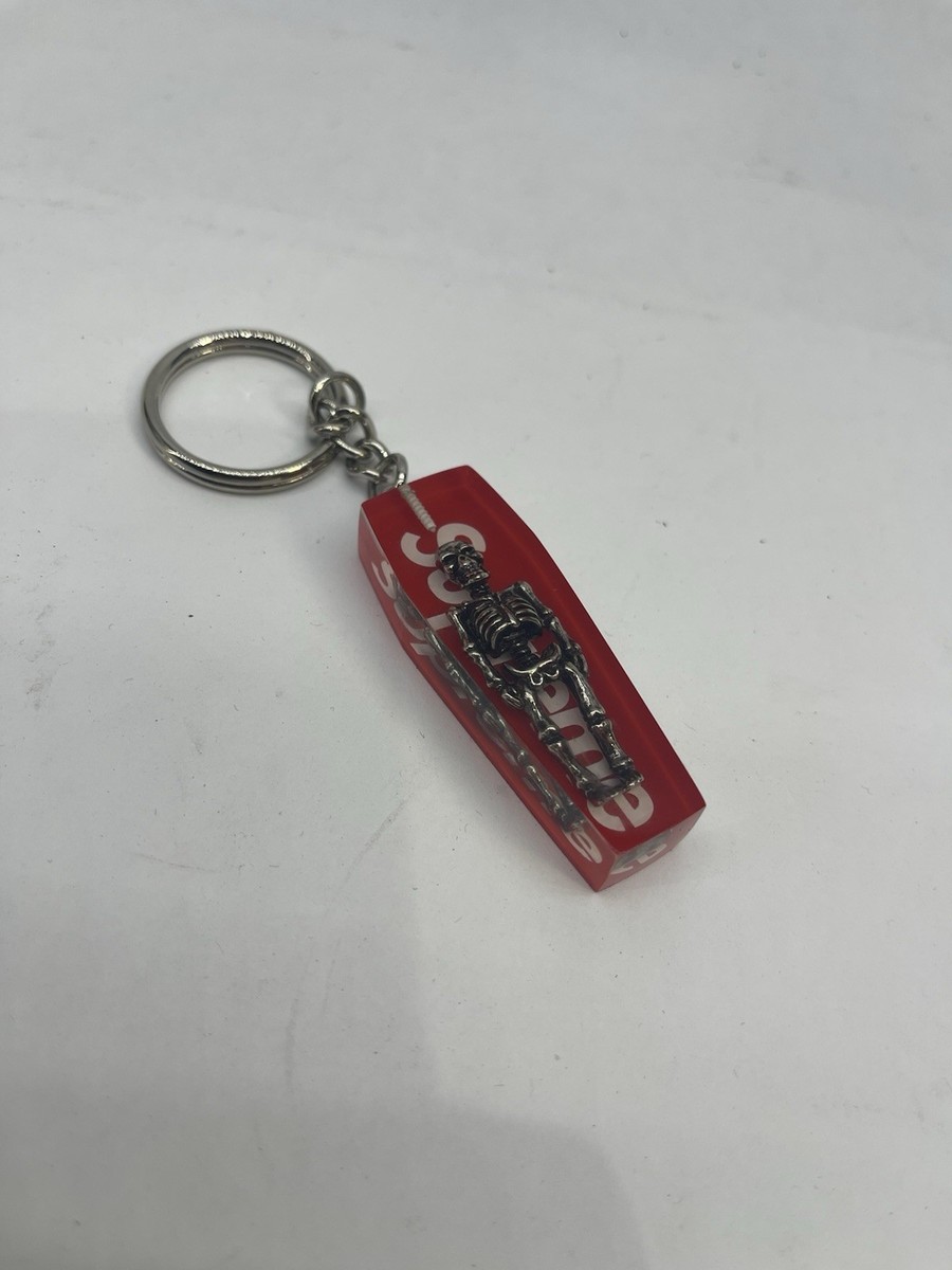 Supreme Skeleton Keychain Red SS20 NEW Without Bag | eBay