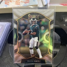 2020 Select Jalen Hurts RC #50 Eagles Rookie Concourse