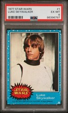 Luke Skywalker 1st Edition 1977 Star Wars #1 EX-MT PSA 6 Vintage