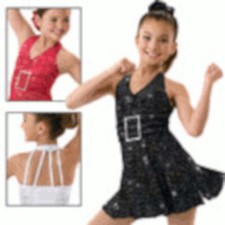 NEW Weissman 4136 Dance Skating Costume White XLarge Adult