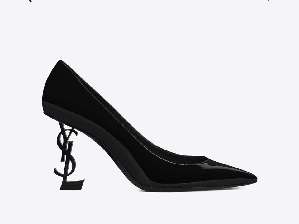 New In Box YSL Yves Saint Laurent Black Opyum Pumps. Shoe Sz EU39