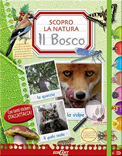 9788847458062 Il bosco. Scopro la natura. Con adesivi - S. Porcellana