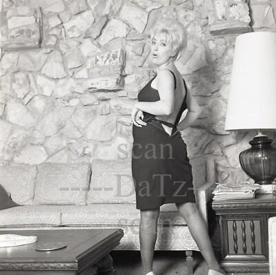 1960s Vogel Negative-busty blonde pinup girl Mary Lou Germain-cheesecake v213386