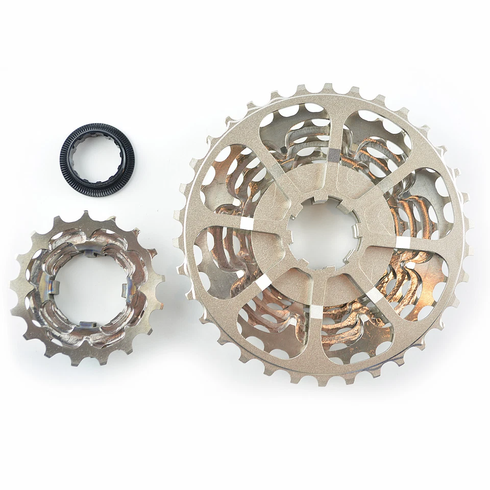 OMNI Racer WORLDS LIGHTEST Titanio 12 Cassette Campagnolo Record, Coro: 11-34 Foto 2 de 4
