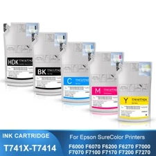 1000ML T741X Ink bag For Ep son F6000 F6070 F6200 F6270 F7000 F7200 F7270 F9200