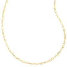Kendra Scott Courtney Paperclip Necklace, Fashion Jewelry for Women GOLD