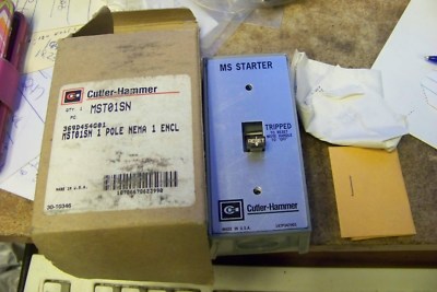Démarreur Moteur Manuel Cutler-Hammer MST01SN – 1 Pôle – Neuf Dans Sa Boîte