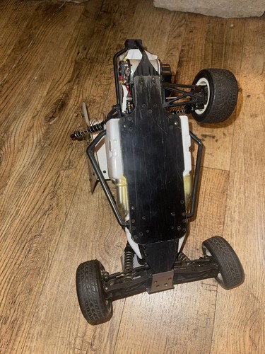 Losi Mini Slider 1/18 Scale Sprint Car Brushed ARTR Used. Oval Racer CHASSIS - Picture 2 of 4