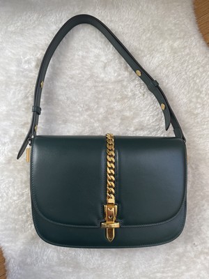 gucci mini sylvie leather shoulder bolsa