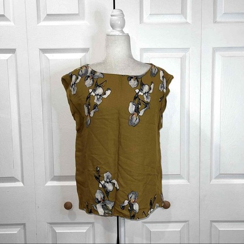 2/$25 Zara Mustard Yellow Floral 