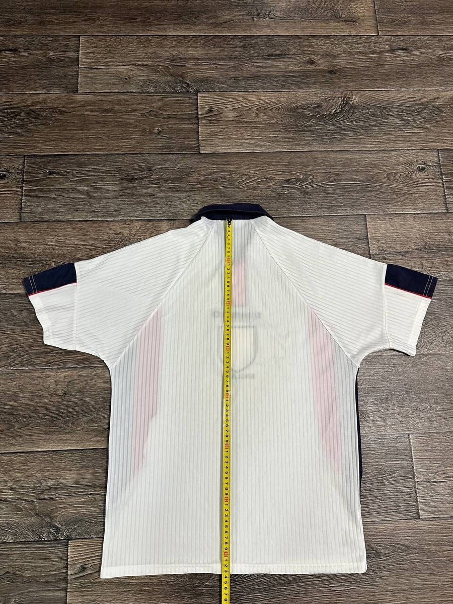 Vintage Umbro England 1998 Home Shirt jersey Large World Cup Short