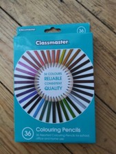 Image of Classmaster Colouring Pencils Assorted Pack of 36 CPW36