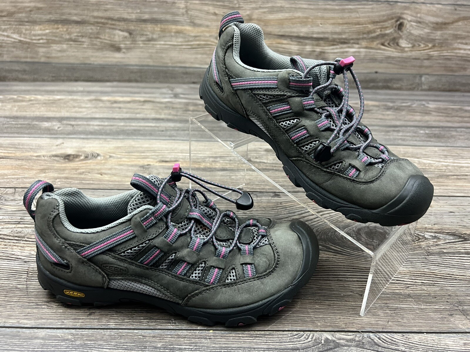 Scarpa da trekking Keen Alamosa donna 6 impermeabile grigio rosa outdoor Gorpcore Granola