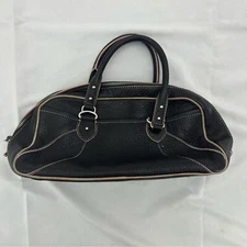 Cole Haan Village Brown Leather Shoulder Bag VTG Y2K