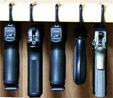 Lot Of 5 Gun Safety Gun Storage Pistolhandgun Rack Storage Solutions Hangers