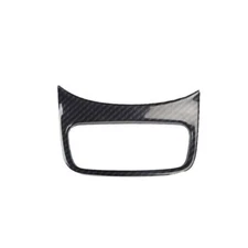 For Nissan Sentra Sylphy 2013-19 Carbon Fiber ABS Console Storage Box Cover Trim