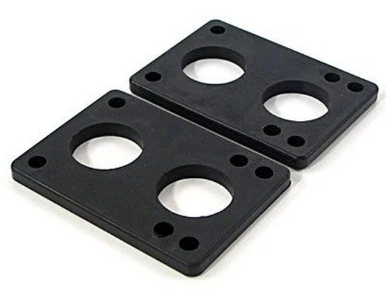 VAMOS SKATEBOARDS Skateboard Riserpads / Shockpads 6mm Set (2 Stück) - Street Oldschool Cruiser