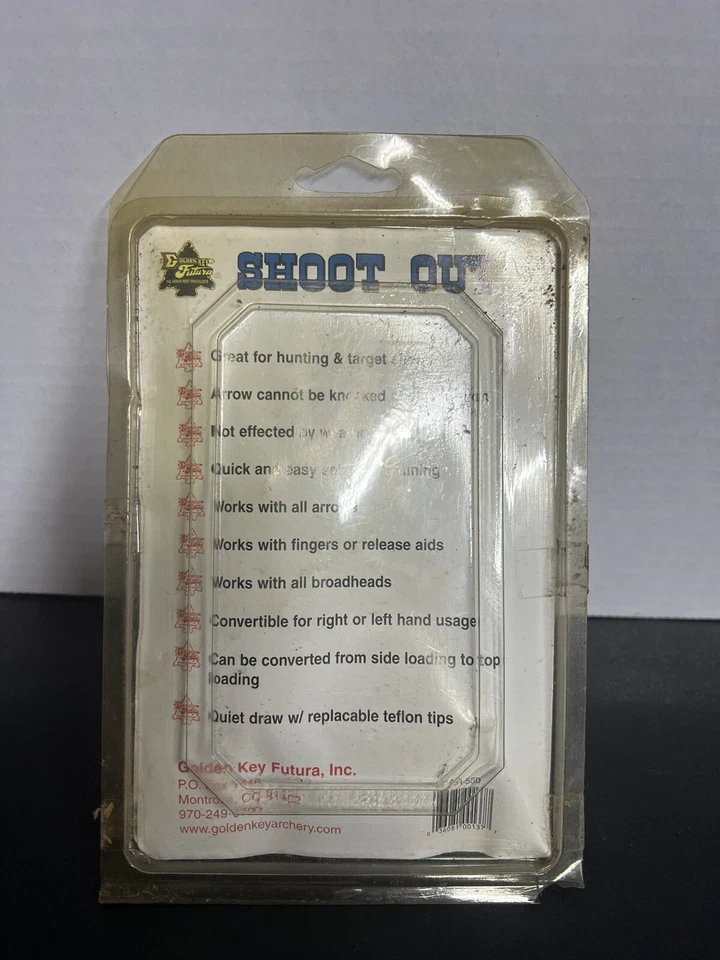 NEW Vtg Golden Key Futura AR-550 Arrow Rest RH Or LH - Image 2 of 4
