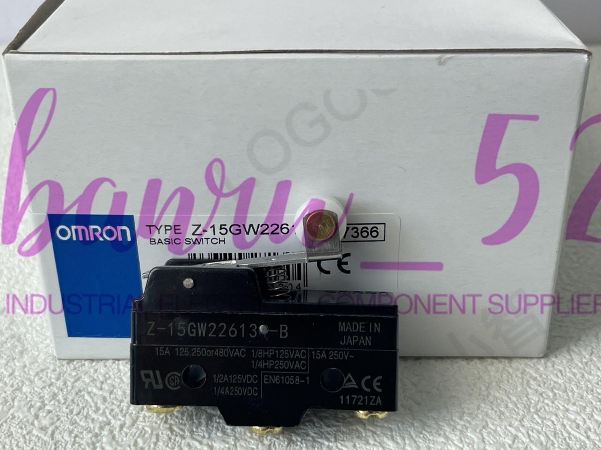 Interruttore Di Finecorsa Omron Z-15GW22613-B – Nuovo, 1 Pezzo