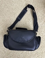 Leather Black Camera Bag