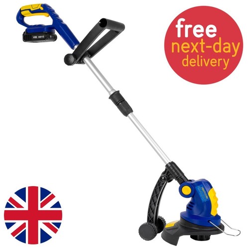 18V Cordless Strimmer with Battery Electric Grass Line Trimmer