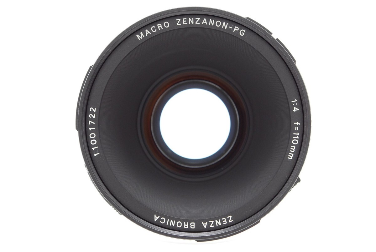 フィルムカメラ ZENZA BRONICA ZENZANON-PG 110mm F4 MACRO Zenza Bronica Zenzanon-PG 110mm F/4 Macro | LENS-DB.COM
