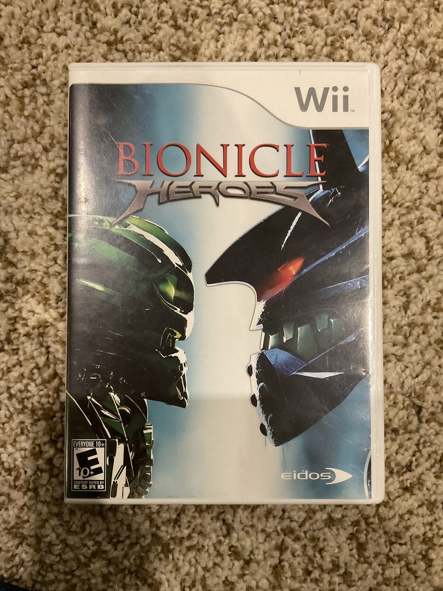 Bionicle Heroes (Nintendo Wii, 2007) Complete 788687300063|
