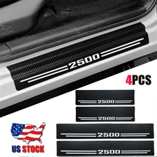 4PCS Cab Truck Door Sill Cover Step Protector Accessories Fit For Dodge Ram 2500