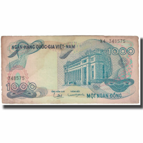 [#623681] Geldschein, South Viet Nam, 1000 D<ox>ng, KM:34a, GE - Bild 1 von 2