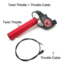 Handle Throttle Cable For Suzuki DR100 DR125 DR200 Motocross Dirt Motor Bike