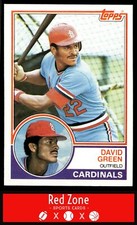 1983 Topps - #578 David Green NM Set Break